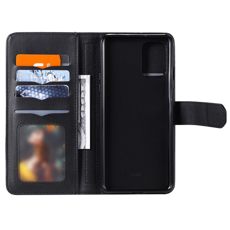 New Arrival Multi-function 10 Card Slots Design Leather Phone Cover Shell for OnePlus 8T - Black-5