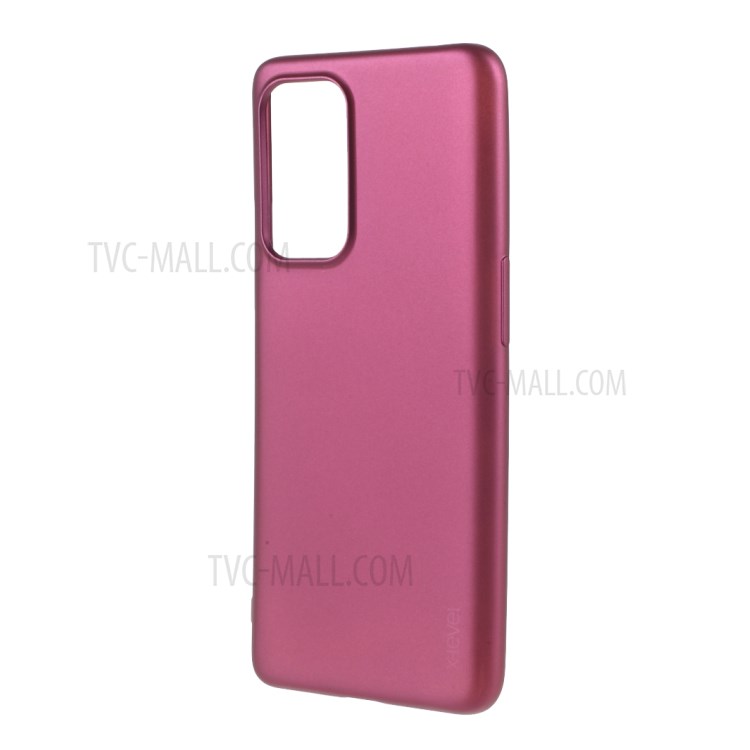 Quality Frosted TPU Phone Cover for OnePlus 9 - Wine Red-2
