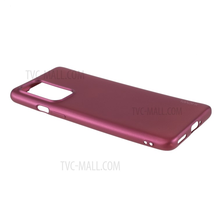 Quality Frosted TPU Phone Cover for OnePlus 9 - Wine Red-5