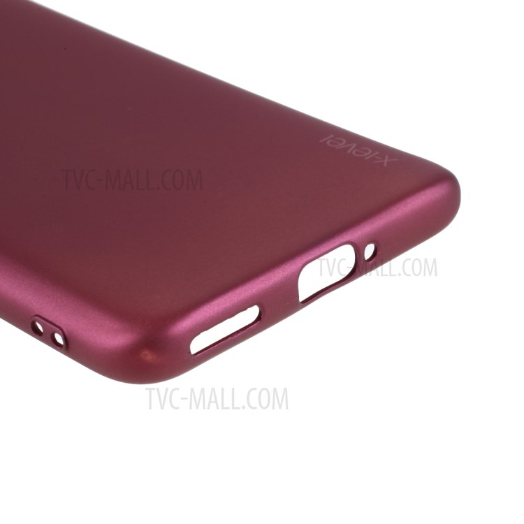 Quality Frosted TPU Phone Cover for OnePlus 9 - Wine Red-7