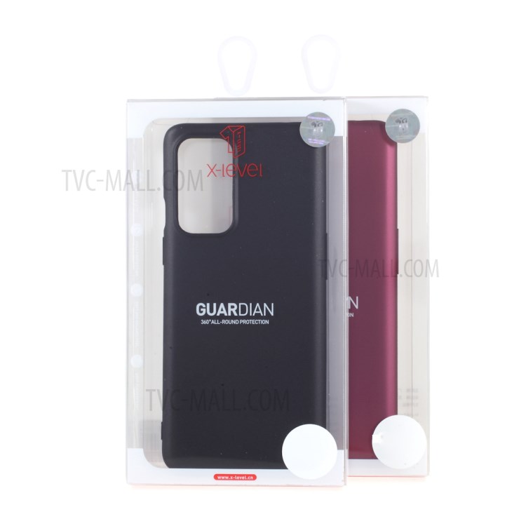 Quality Frosted TPU Phone Cover for OnePlus 9 - Wine Red-9