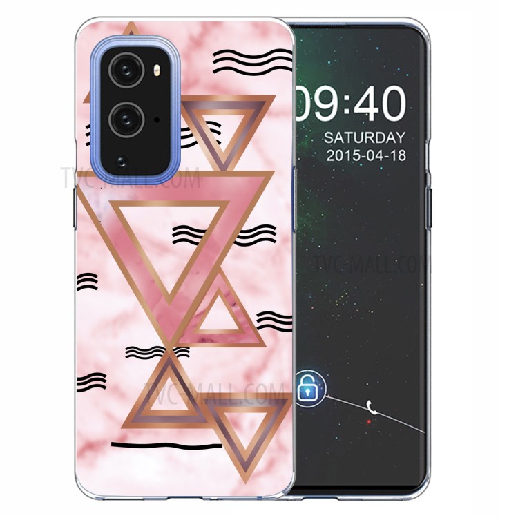 Marble Pattern TPU Shell Case for OnePlus 9 (EU / US Version) - Style A-1