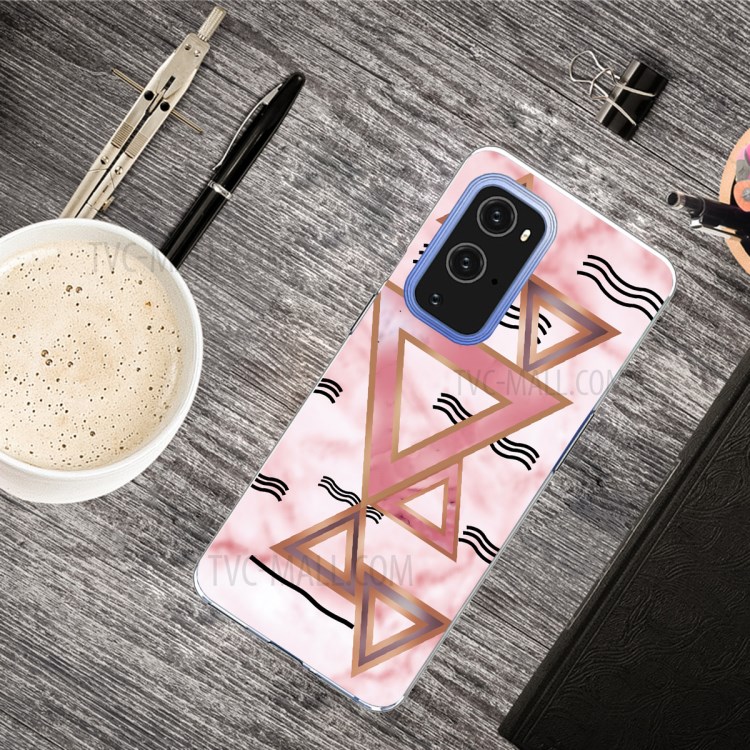Marble Pattern TPU Shell Case for OnePlus 9 (EU / US Version) - Style A-2
