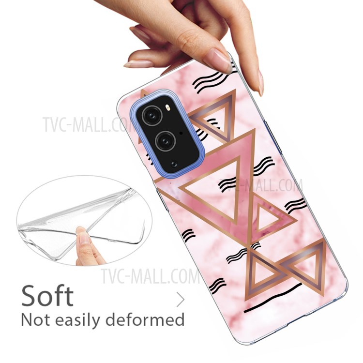 Marble Pattern TPU Shell Case for OnePlus 9 (EU / US Version) - Style A-3