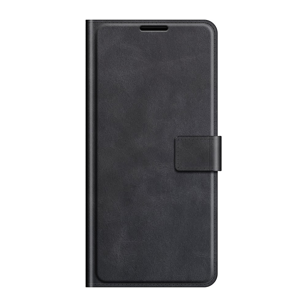 Fpr OnePlus 9 Pro Magnetic Clasp Leather Mobile PhoneCase Wallet Stand Cover - Black-2