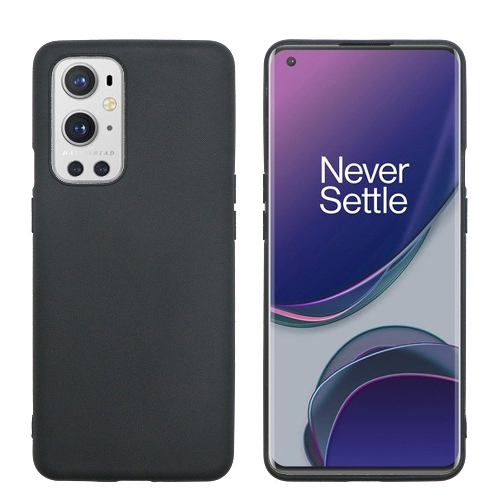 Anti-fingerprint Well-Protected Cover Matte Surface TPU Case for OnePlus 9 Pro-1