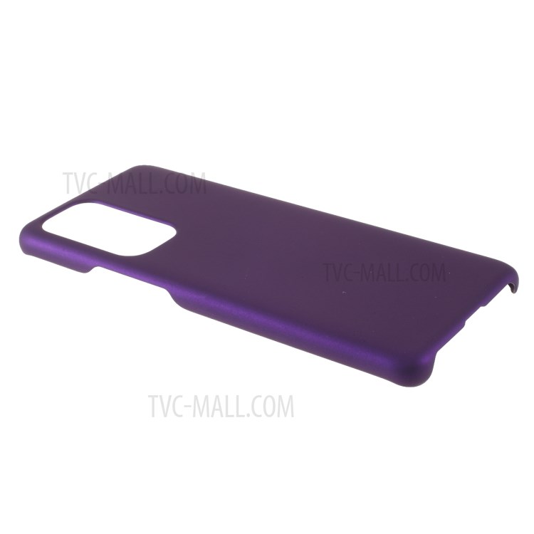 Rubberized Smooth Surface Plastic Hard Shell Case for OnePlus 9 Pro - Purple-4
