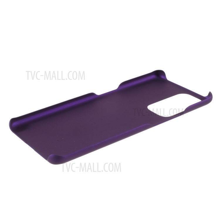 Rubberized Smooth Surface Plastic Hard Shell Case for OnePlus 9 Pro - Purple-5