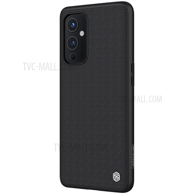 NILLKIN Textured Case PC TPU Combo Cover for OnePlus 9 (EU / US Version) - Black-6