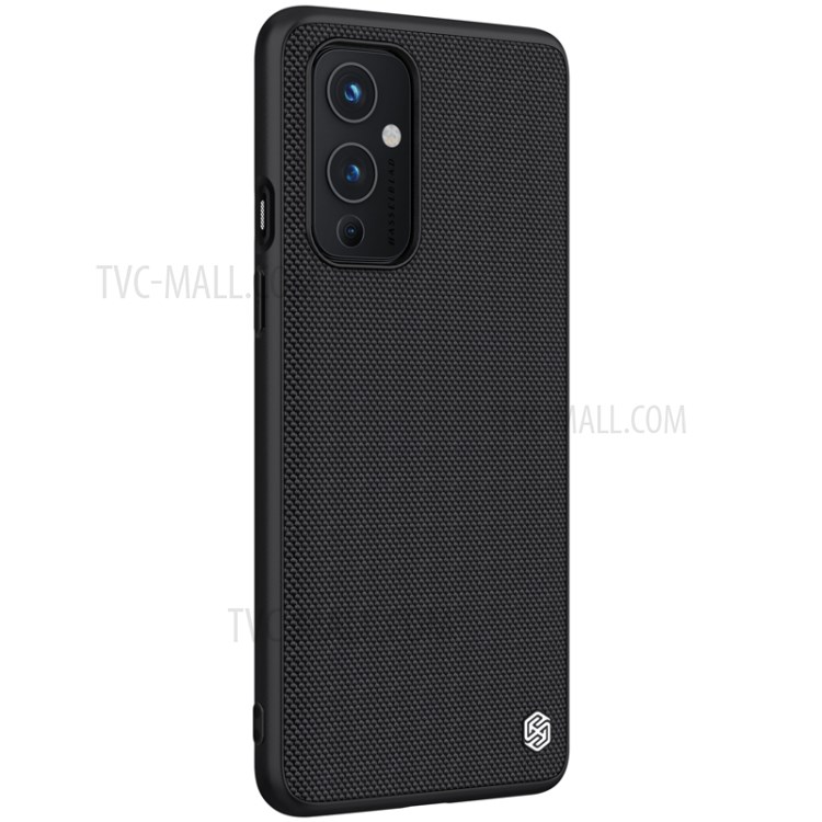 NILLKIN Textured Case PC TPU Combo Cover for OnePlus 9 (EU / US Version) - Black-8