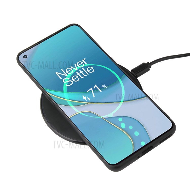 Textured PU Leather Coated Hybrid Phone Cover Shell for OnePlus 9 (EU / US Version) - Carbon Fiber Texture-5