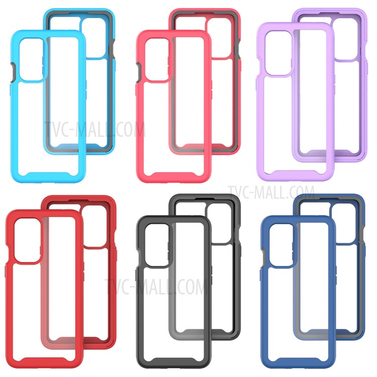Anti-Drop 360-Degree Full Coverage TPU + PC Hybrid Case for OnePlus 9 - Black-7