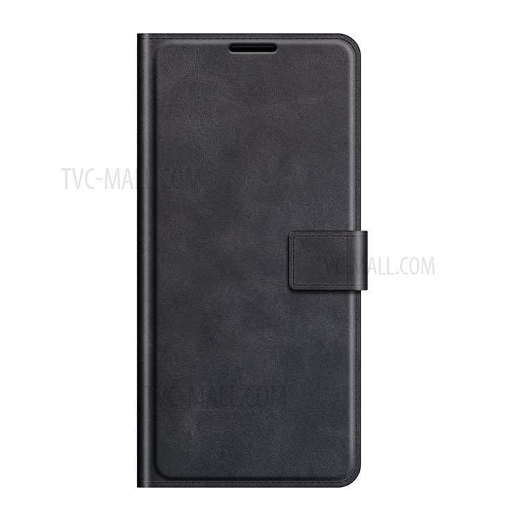 Magnetic Square Clasp Leather Wallet Stand Protective Case Cover for OnePlus 9R - Black-6