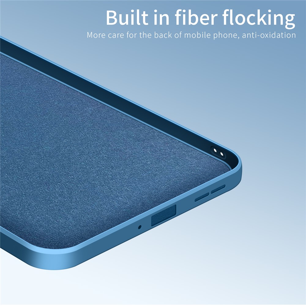 Pinwuyo Weiche Silikon-Schutz-Mobiltelefon-Back-Case-Abdeckung Für OnePlus 9 Pro - Blau-10