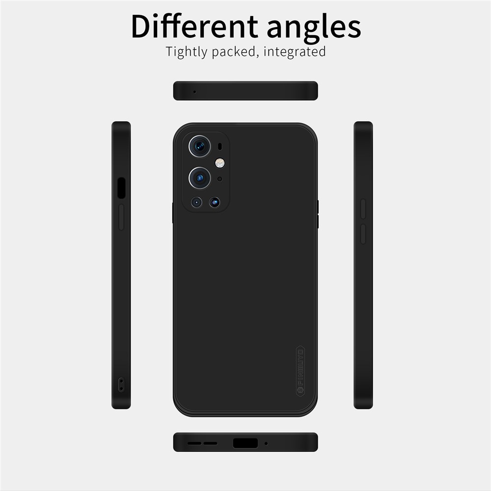 Pinwuyo Soft TPU Silicone Silicone Housse De Protection Pour Téléphone Portable Pour Oneplus 9 Pro - Vert-13