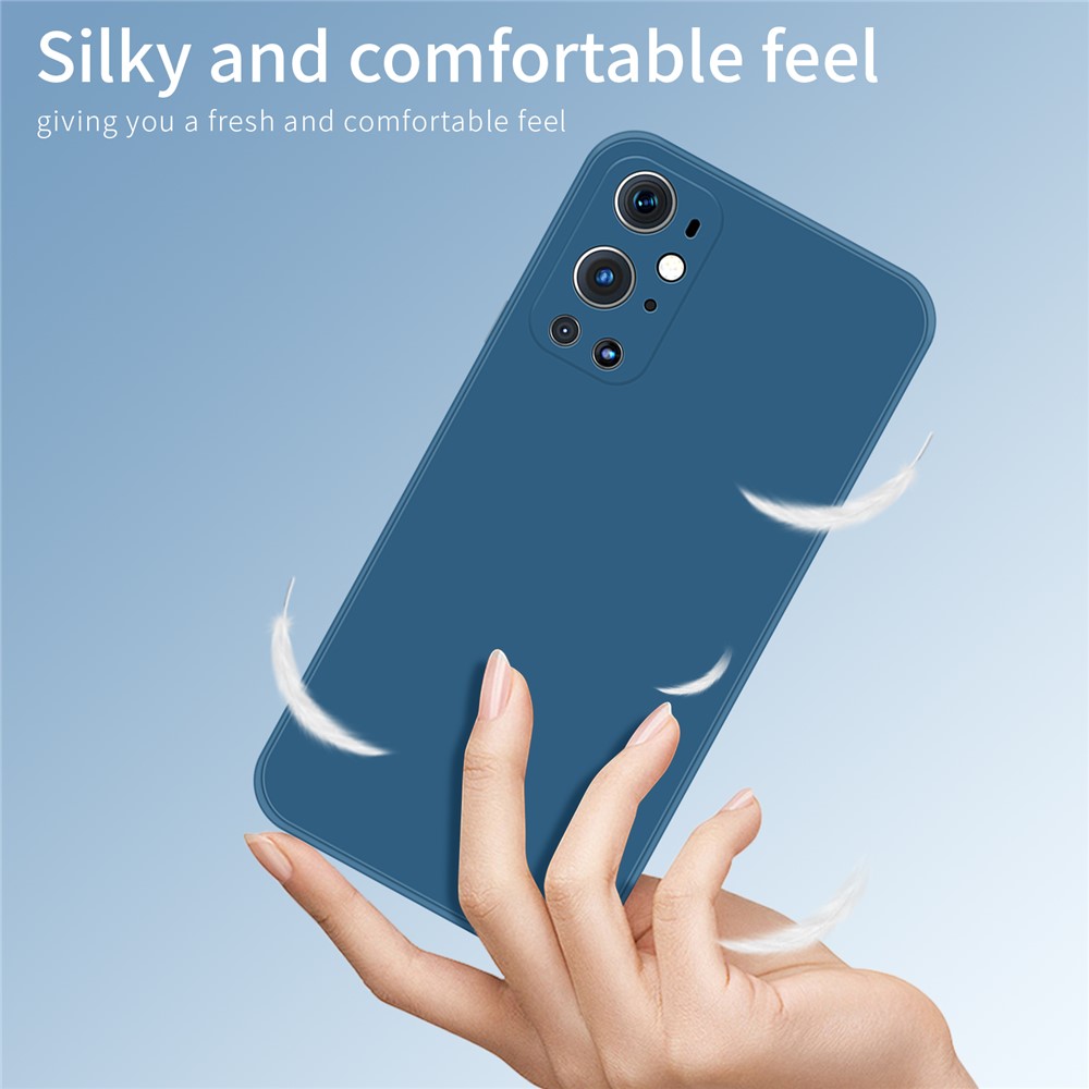Pinwuyo Soft TPU Silicone Silicone Housse De Protection Pour Téléphone Portable Pour Oneplus 9 Pro - Vert-9