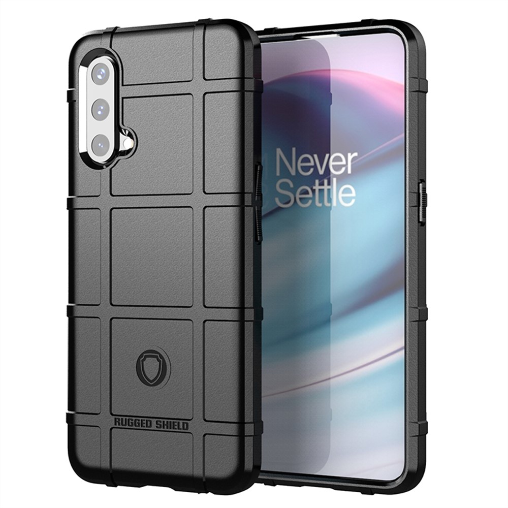 Wholesale Rugged Square Grid Texture Breaking Proof Tpu Protective Cover Shell For Oneplus Nord Ce 5g Black From China Tvc Mall Com