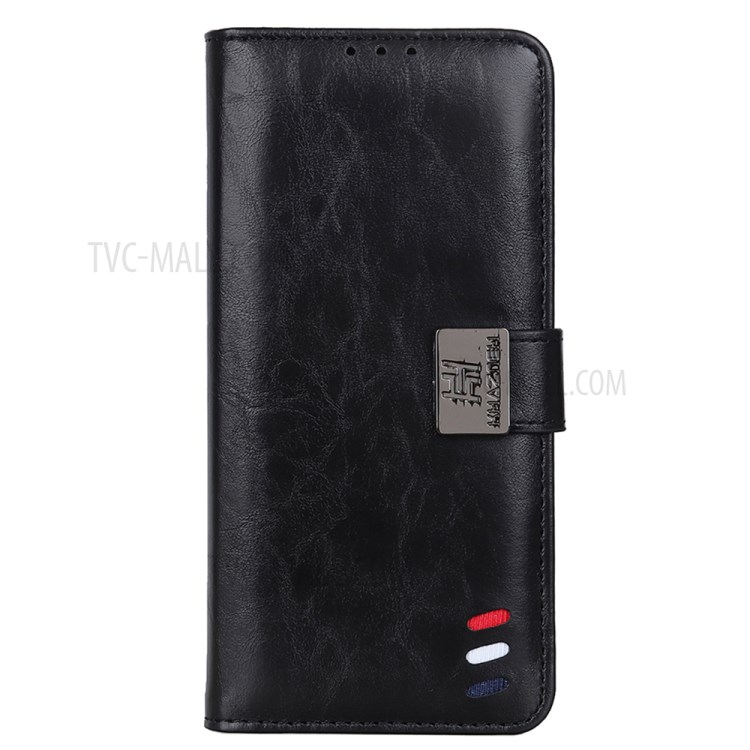 All-inclusive Protection Wallet Stand Leather Case Protective Cover for OnePlus Nord N200 5G - Black-2