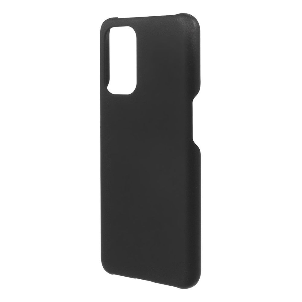 Shock Absorbing Protection Rubberized Hard PC Case Cover for OnePlus Nord N200 5G / Oppo A93 5G - Black-2