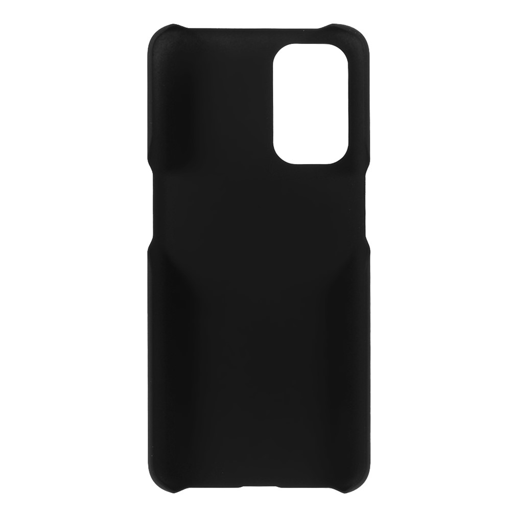 Shock Absorbing Protection Rubberized Hard PC Case Cover for OnePlus Nord N200 5G / Oppo A93 5G - Black-3