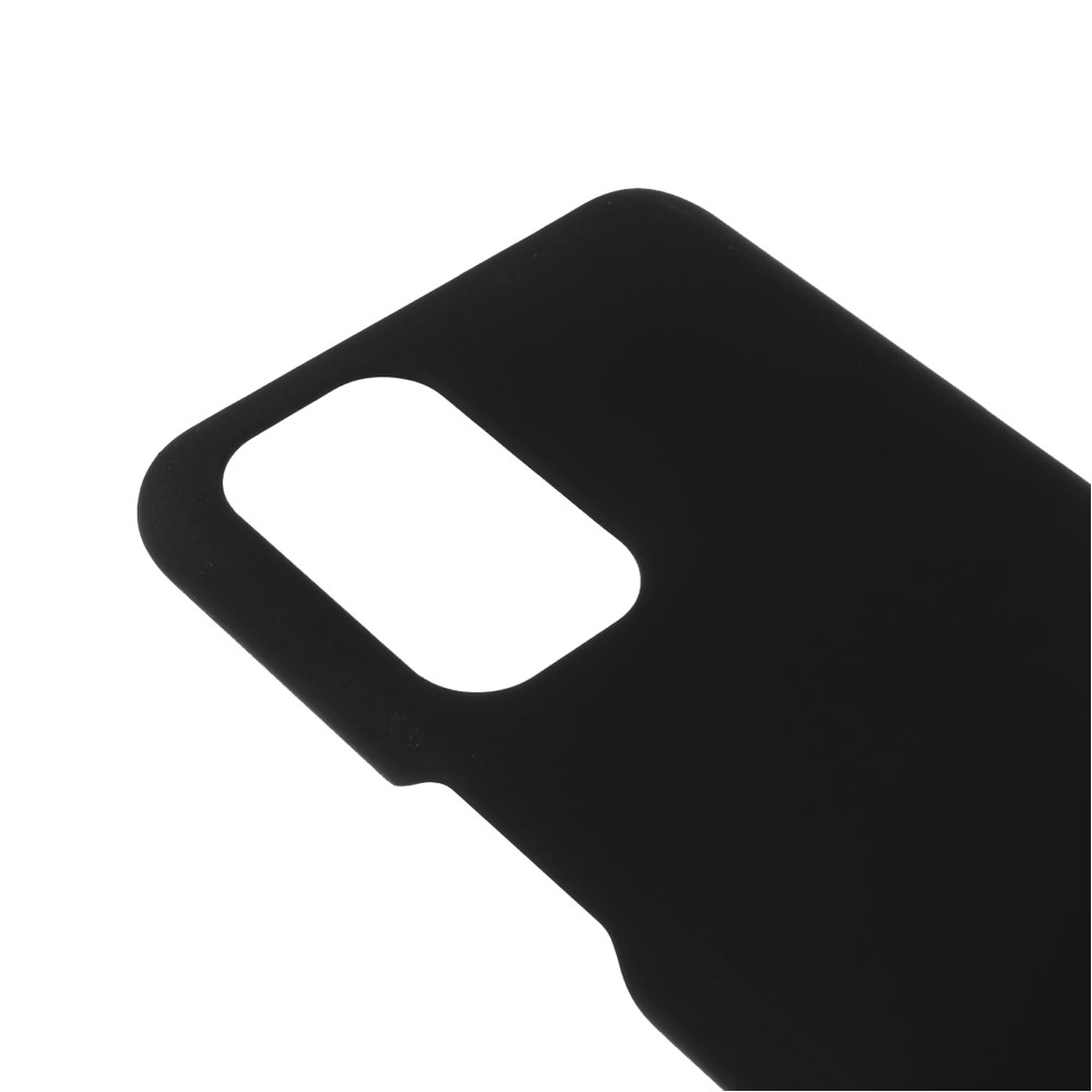 Shock Absorbing Protection Rubberized Hard PC Case Cover for OnePlus Nord N200 5G / Oppo A93 5G - Black-5