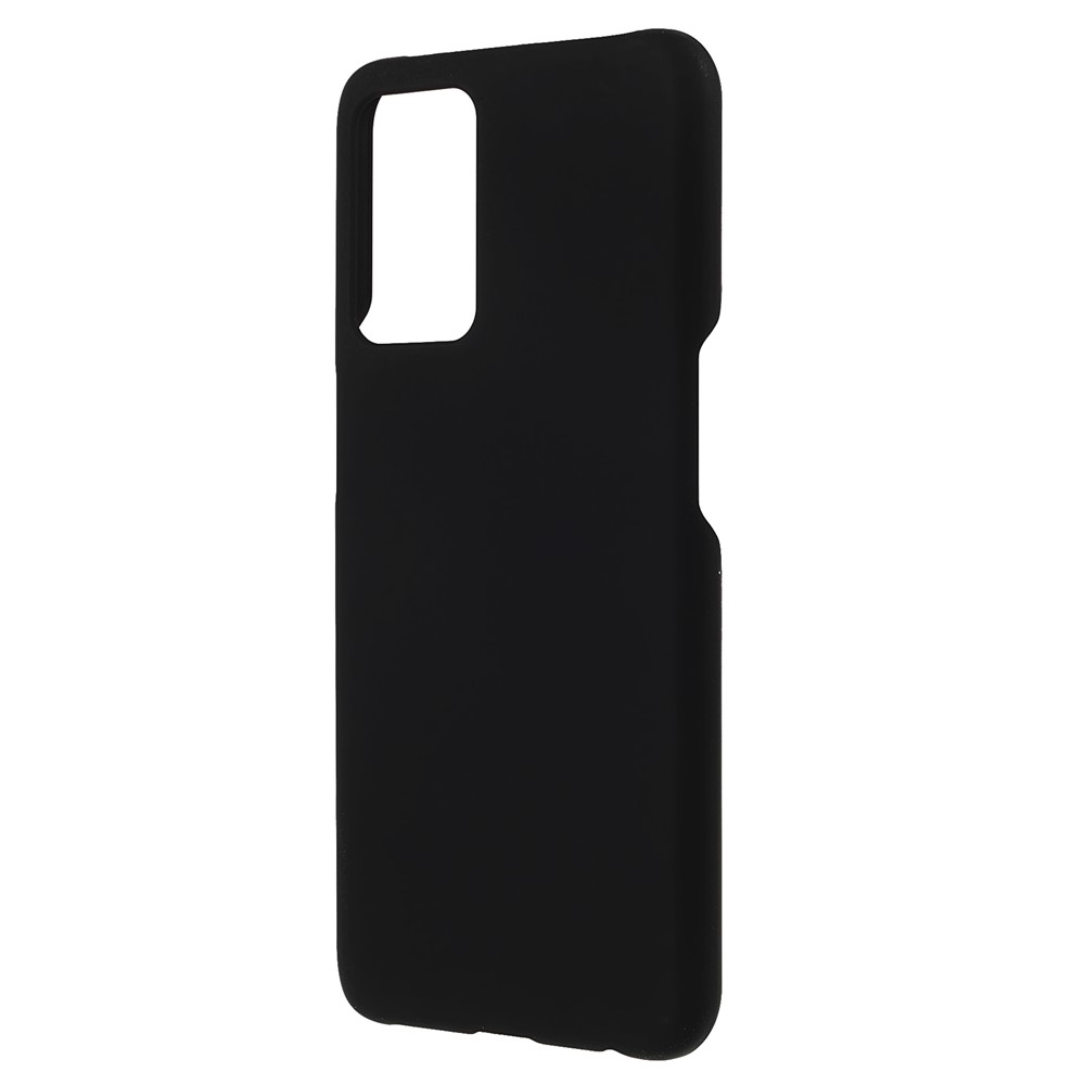 Glossy Surface Rubberized Hard PC Protective Phone Cover for OnePlus Nord N200 5G - Black-2