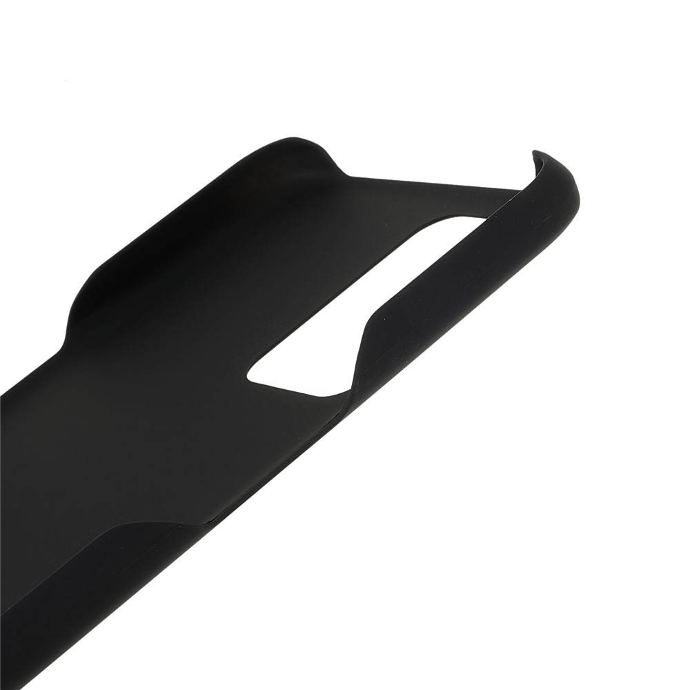 Glossy Surface Rubberized Hard PC Protective Phone Cover for OnePlus Nord N200 5G - Black-7