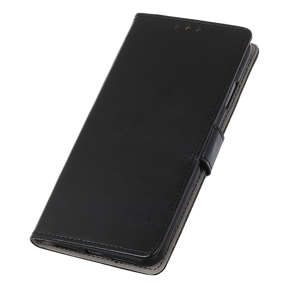 Anti-Drop Case Full Protection Leather Wallet Phone Stand Cover Shell for OnePlus 9RT 5G - Black-6