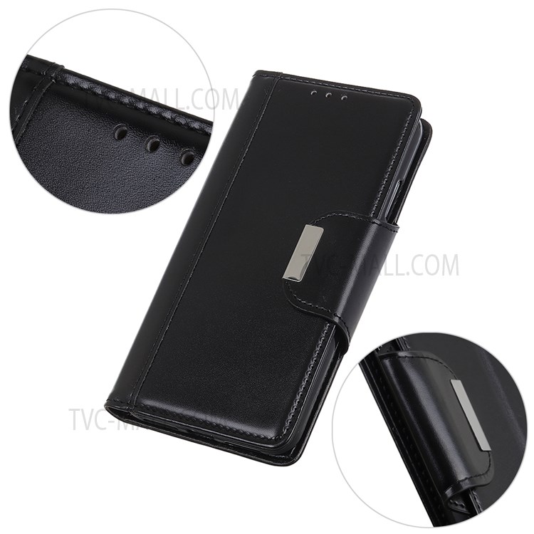 Adjustable Stand Design PU Leather Cover + TPU Inner Cover Phone Wallet Shell for OnePlus 9RT 5G - Black-7