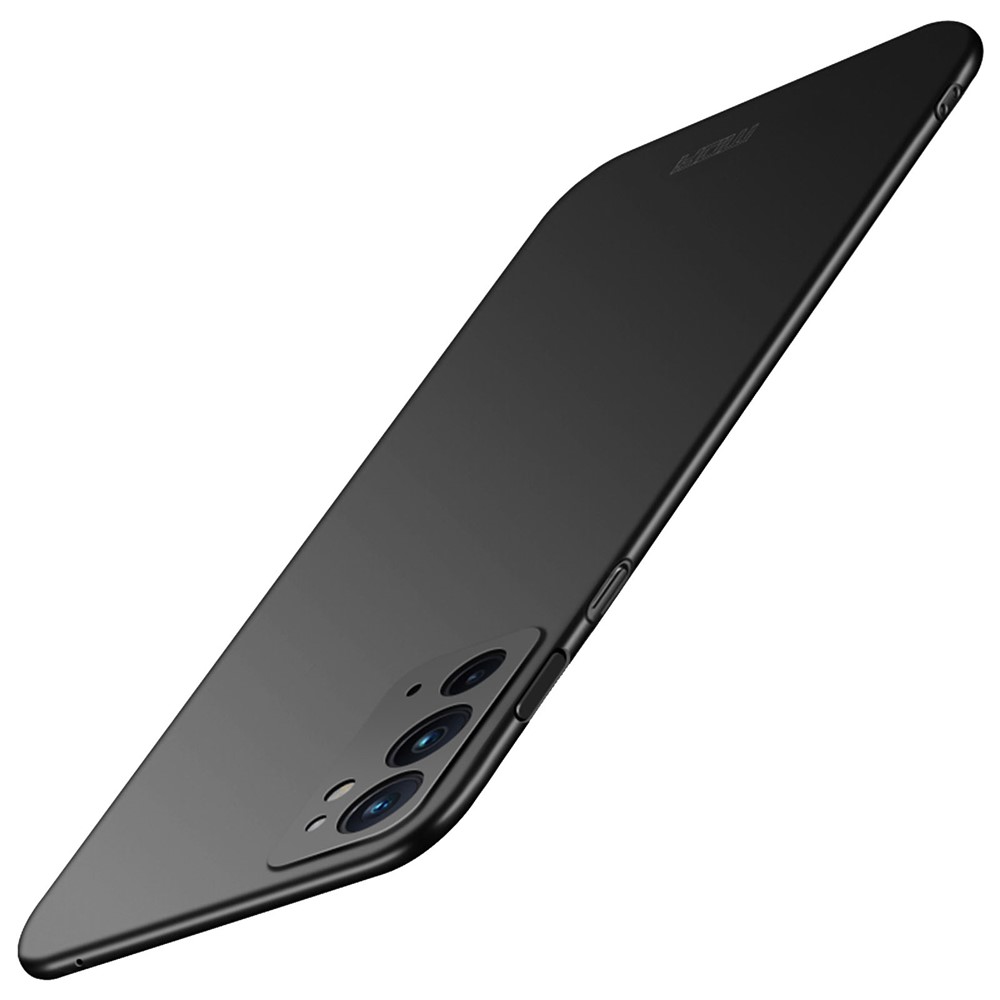MOFI Shield Mobile Phone Cover Anti-Scratch Matte Hard PC Shockproof Protective Back Case for OnePlus 9RT 5G - Black-2