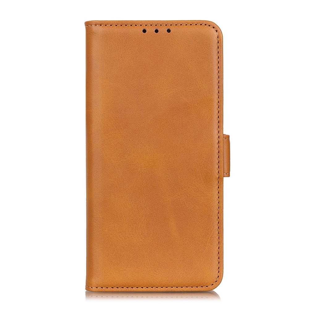 PU Leather Flip Cover Soft TPU Inner Stand Function Magnetic Folio Wallet Case for OnePlus Nord N20 5G - Coffee-2