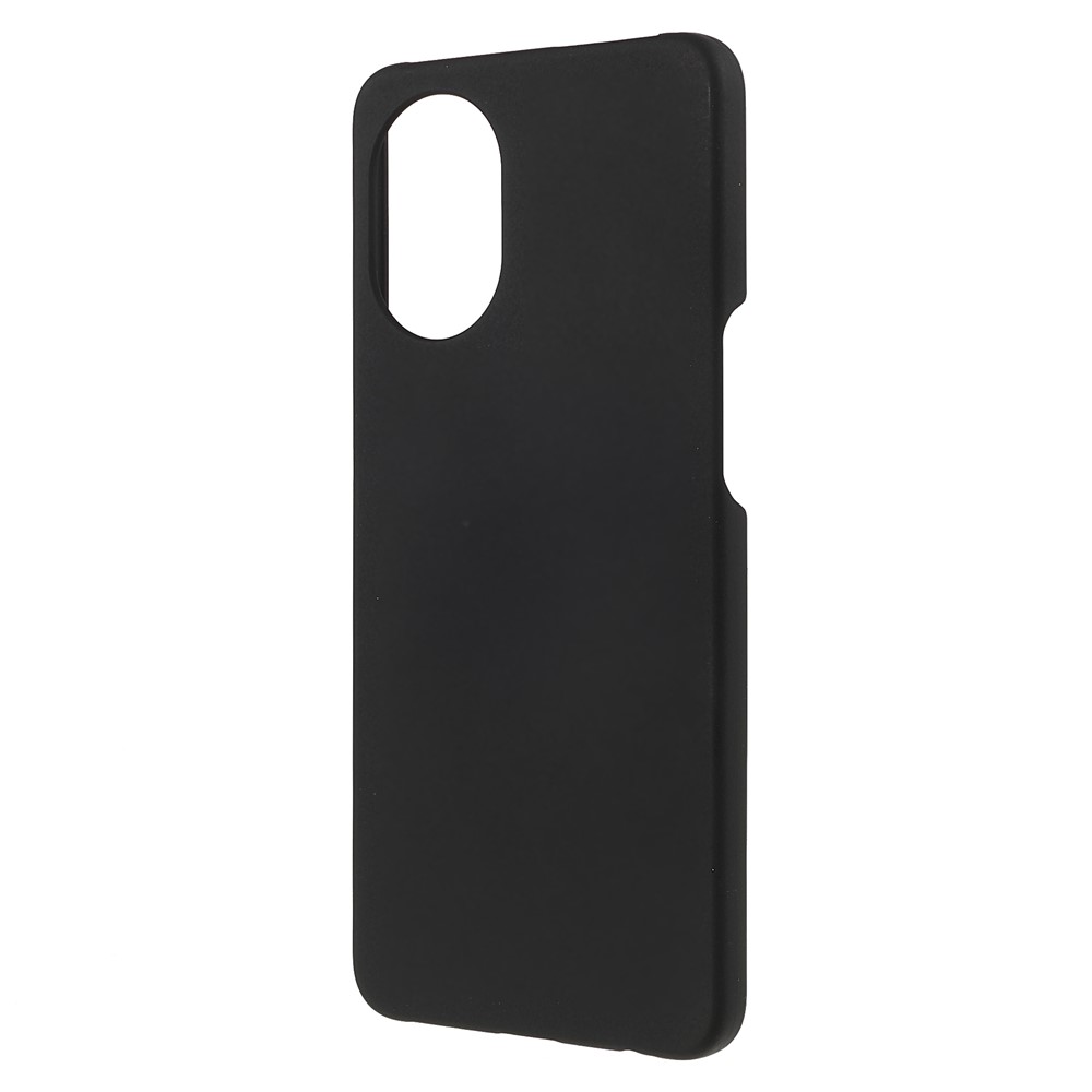 Glossy Surface Rubberized Hard PC Anti-Scratch Protective Phone Case for OnePlus Nord N20 5G - Black-2