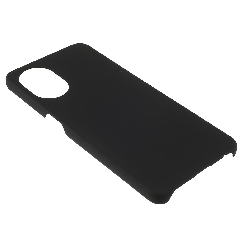Glossy Surface Rubberized Hard PC Anti-Scratch Protective Phone Case for OnePlus Nord N20 5G - Black-4