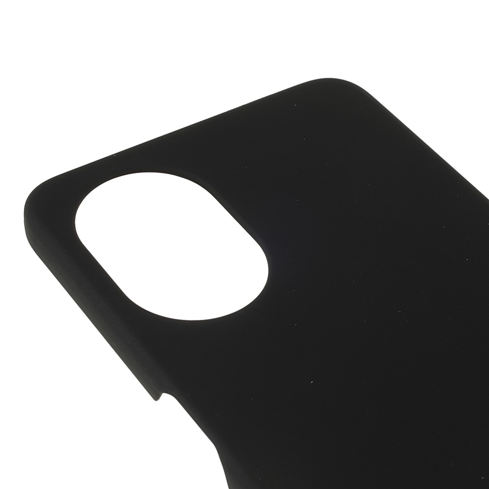 Glossy Surface Rubberized Hard PC Anti-Scratch Protective Phone Case for OnePlus Nord N20 5G - Black-5