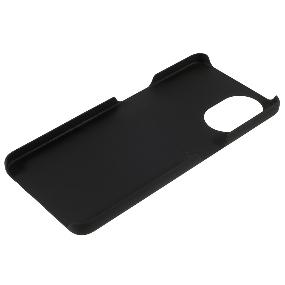 Glossy Surface Rubberized Hard PC Anti-Scratch Protective Phone Case for OnePlus Nord N20 5G - Black-6