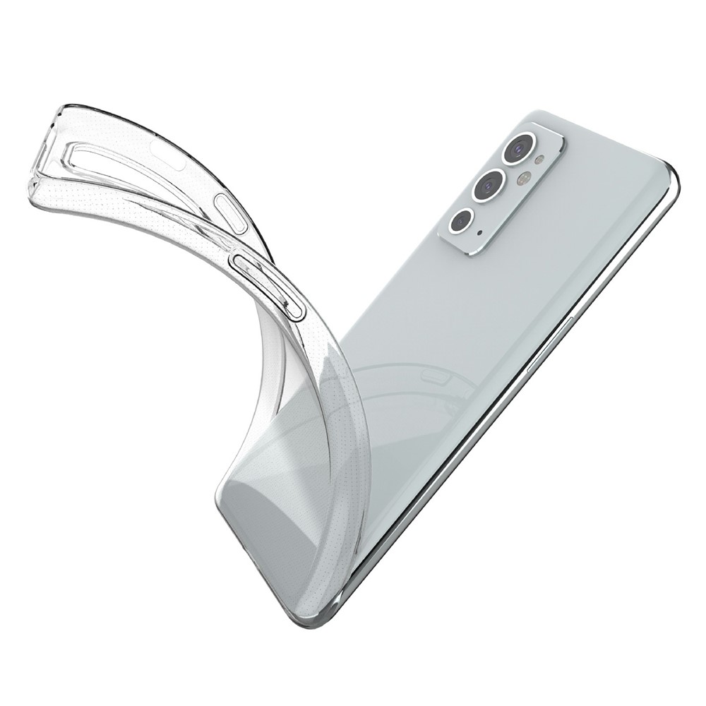 Case TPU de Teléfono Móvil Transparente Antihortho-a Prueba de Choque Anti-scratch Para OnePlus 9RT 5G