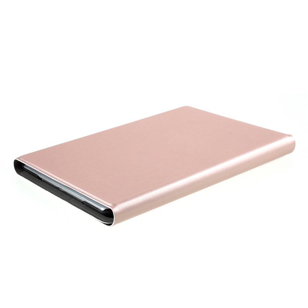 Clavier Bluetooth Sans Fil Détachable + Étui De Support En Cuir PU Pour IPad Mini (2019) 7,9 Pouces / Mini 4 - Couleur Or Rose-5