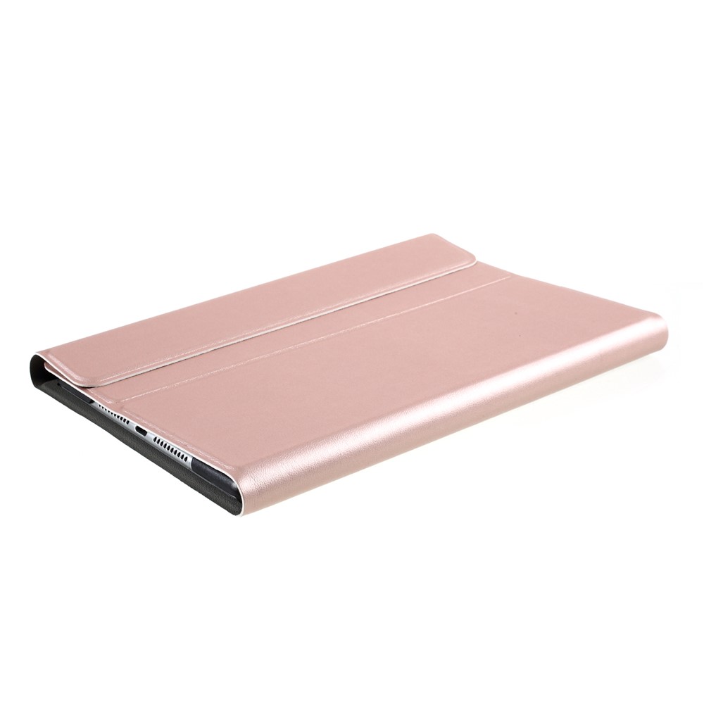 Clavier Bluetooth Sans Fil Détachable + Étui En Cuir PU Pour Ipad Mini 4 - Couleur Or Rose-7