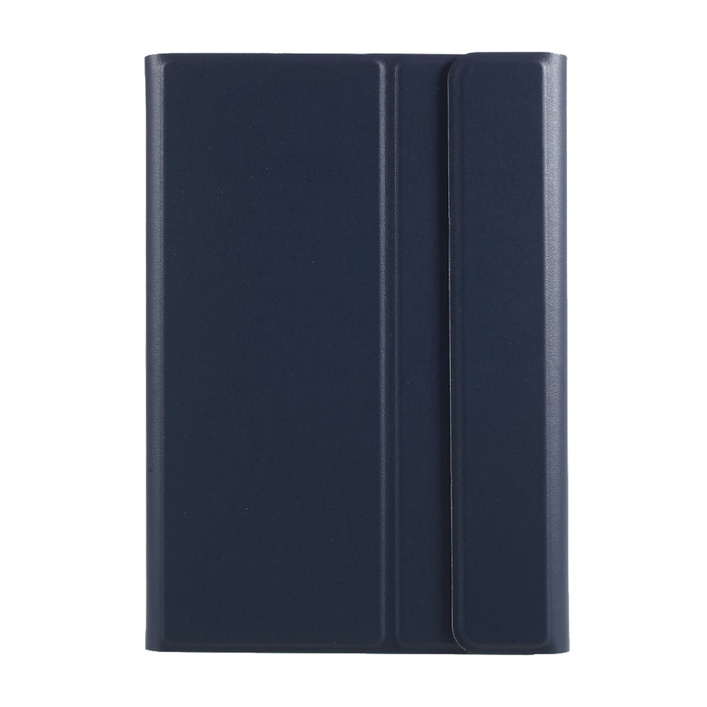 Removable Bluetooth Keyboard + PU Leather Case 2-in-1 Design for iPad Mini 4 - Blue-4
