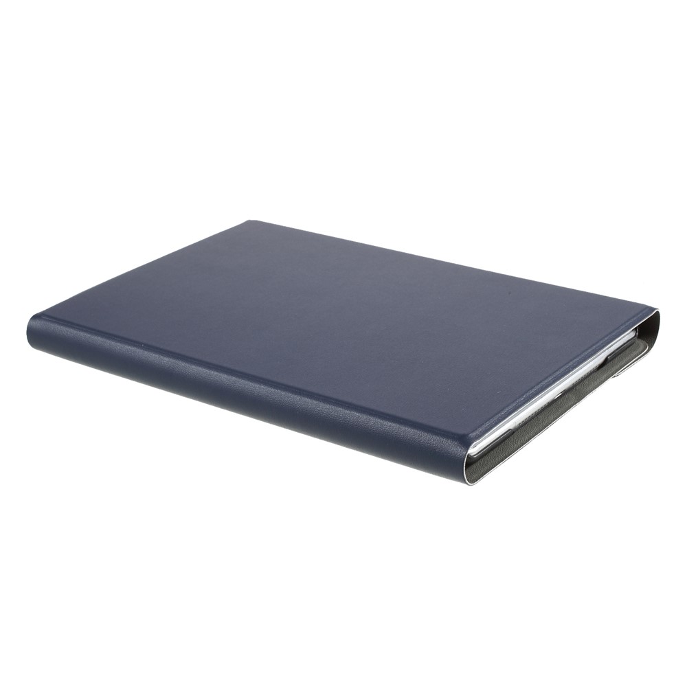 Removable Bluetooth Keyboard + PU Leather Case 2-in-1 Design for iPad Mini 4 - Blue-6