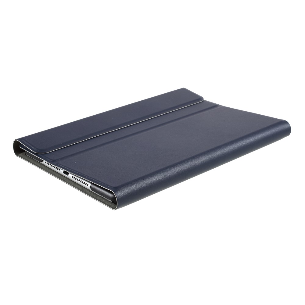 Removable Bluetooth Keyboard + PU Leather Case 2-in-1 Design for iPad Mini 4 - Blue-7