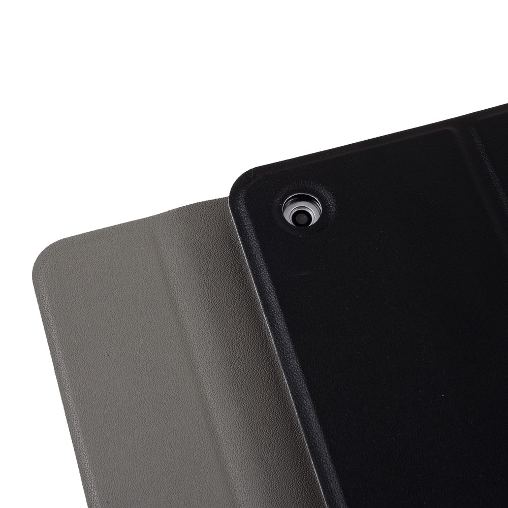 Detachable Bluetooth Keyboard Leather Stand Case for iPad Mini / Mini 2 / Mini 3 - Black-8