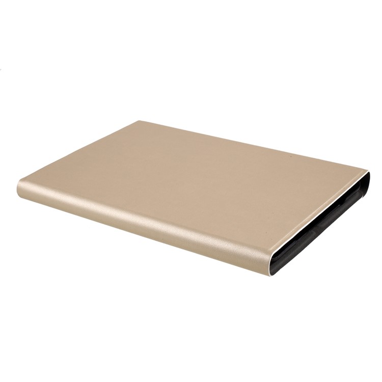 Detachable Bluetooth Keyboard Leather Stand Shell for iPad Mini / Mini 2 / Mini 3 - Gold Color-6