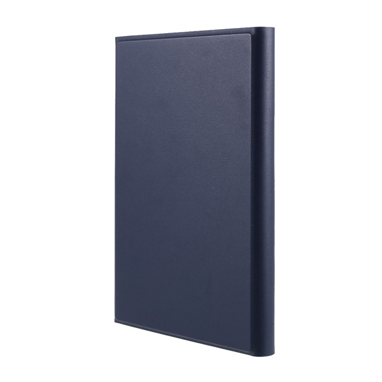Detachable Bluetooth Keyboard Leather Stand Casing for iPad Mini / Mini 2 / Mini 3 - Dark Blue-3