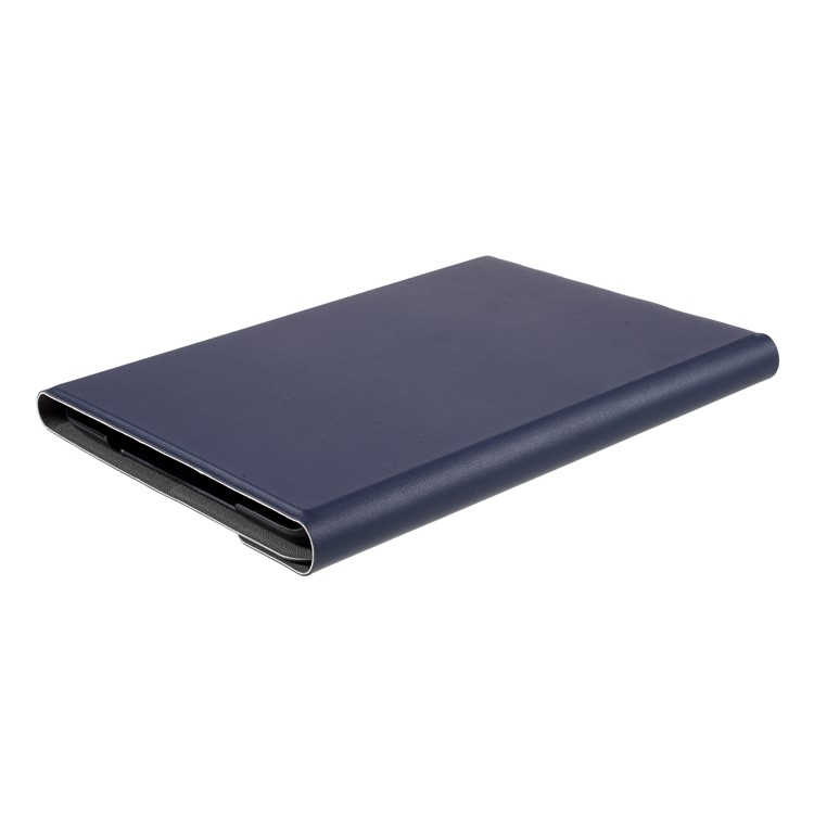 Detachable Bluetooth Keyboard Leather Stand Casing for iPad Mini / Mini 2 / Mini 3 - Dark Blue-5