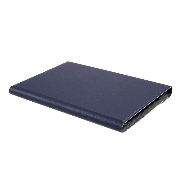 Detachable Bluetooth Keyboard Leather Stand Casing for iPad Mini / Mini 2 / Mini 3 - Dark Blue-6