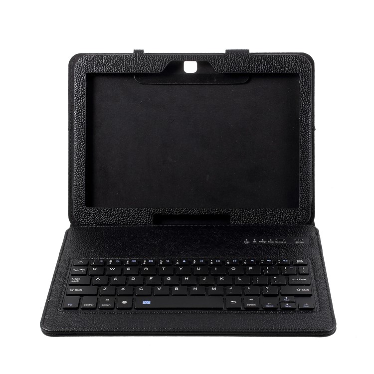 Removable Bluetooth Keyboard Leather Stand Protective Case for Samsung Galaxy Tab 4 10.1 T530 - Black-6