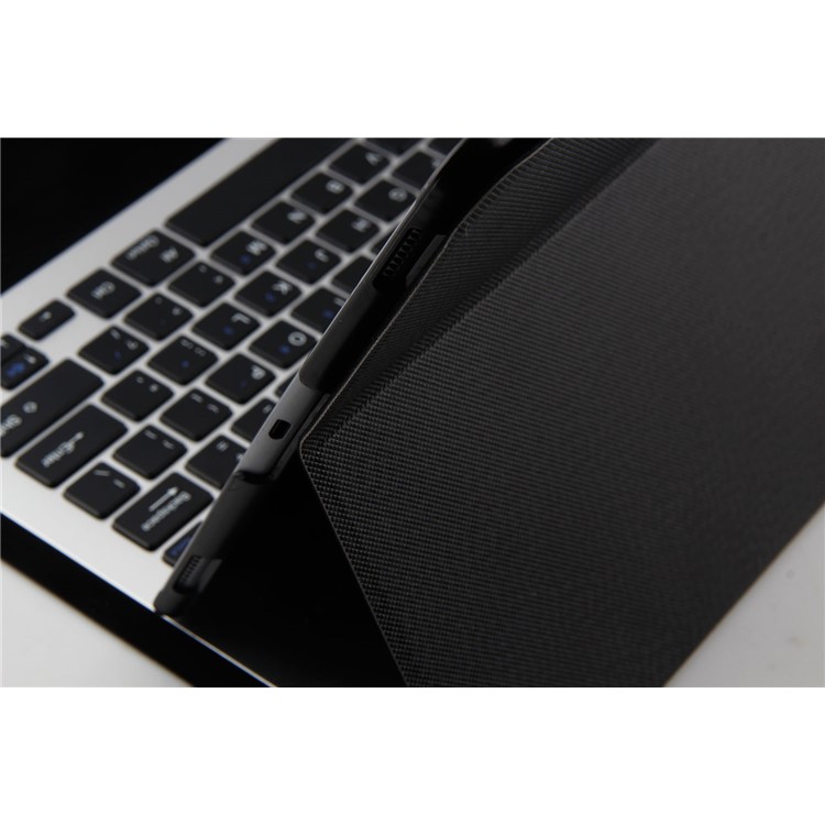 For iPad Pro 12.9 inch Wireless Bluetooth Keyboard Slim Leather Case Stand - Black-10
