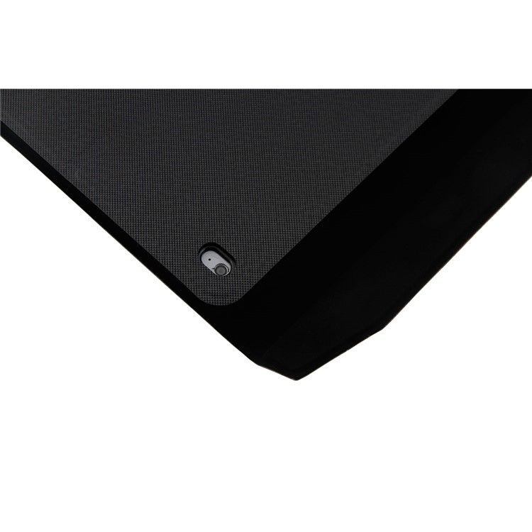 For iPad Pro 12.9 inch Wireless Bluetooth Keyboard Slim Leather Case Stand - Black-4