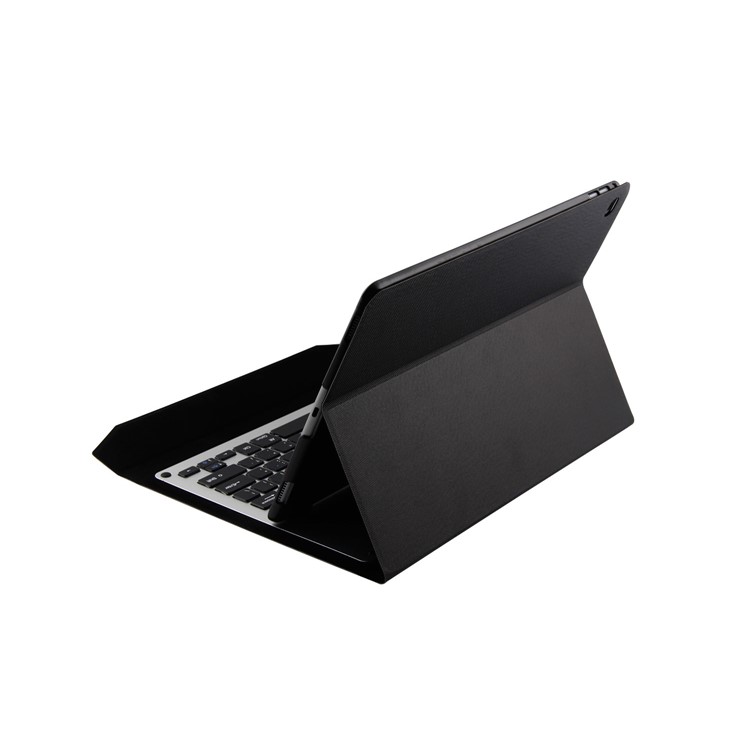 For iPad Pro 12.9 inch Wireless Bluetooth Keyboard Slim Leather Case Stand - Black-9